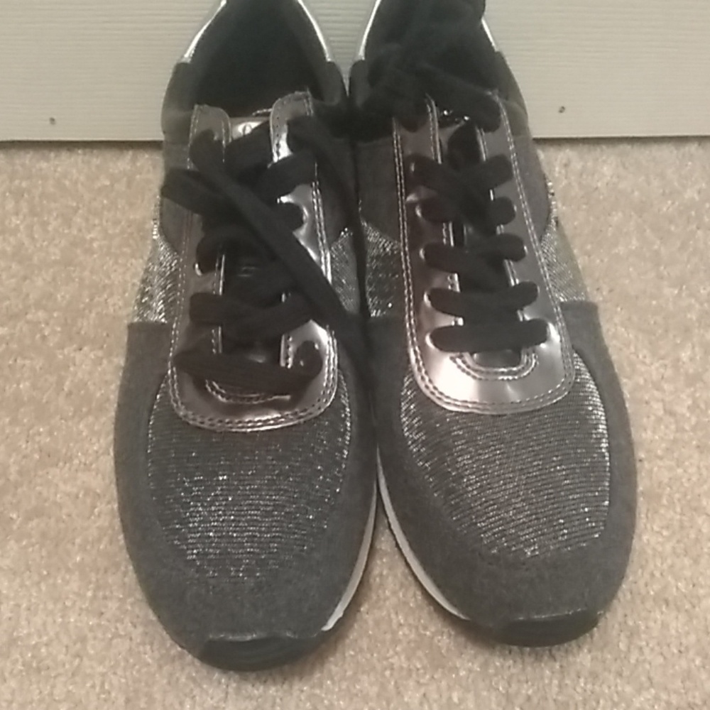 Silver shoes